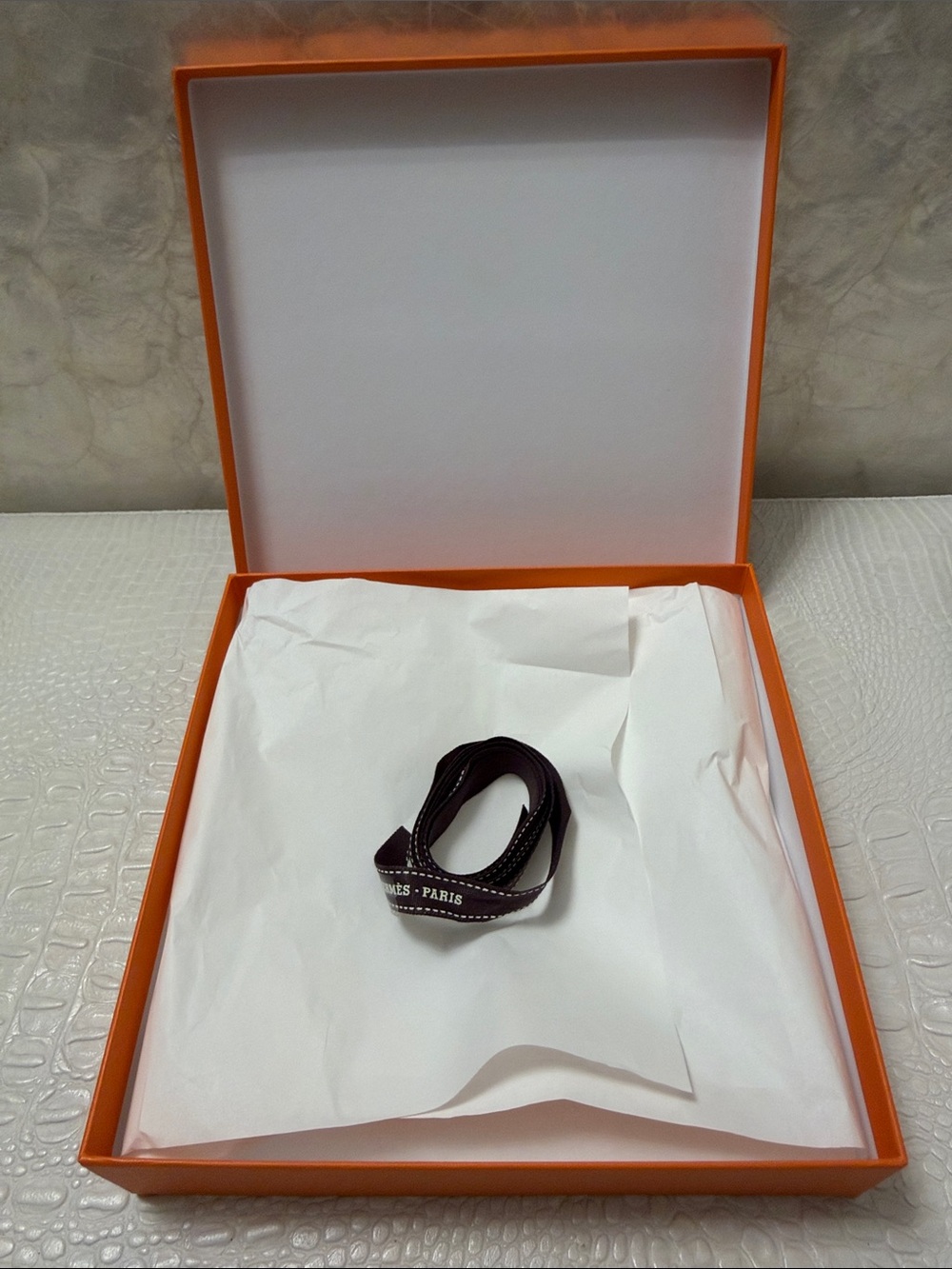 Hermes Square Kelly Belt Box. New. Scarf, belt, jewelry, TWILLY or a gift box - Picture 7 of 10